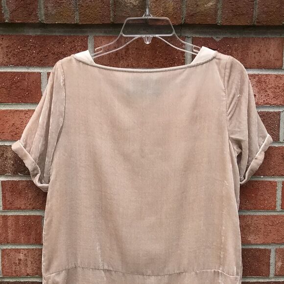 Anthropologie Floreat Crinkle Velvet Sheath Dress sz XS - Picture 5 of 11